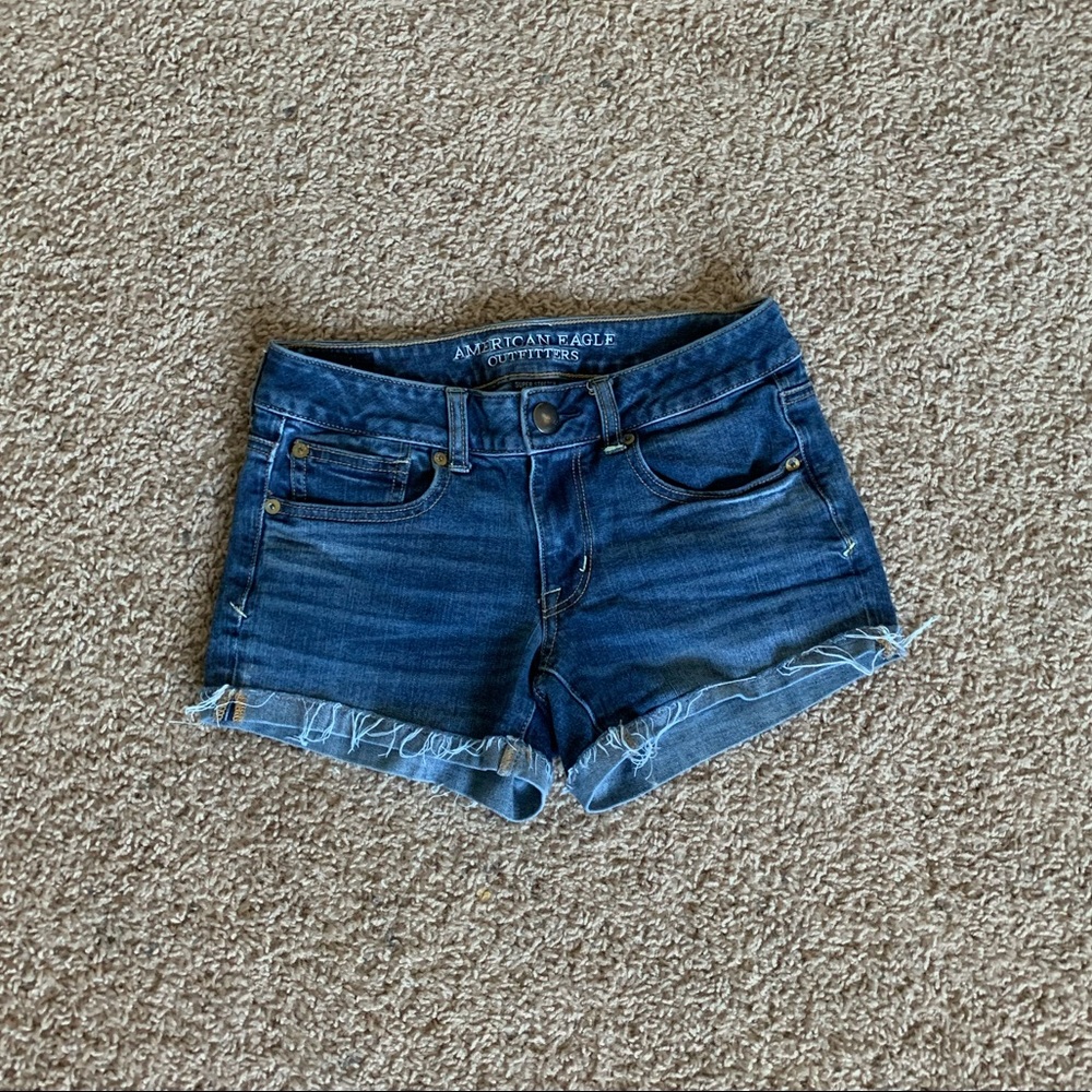 American Eagle Denim “Shortie” Short - Size 2